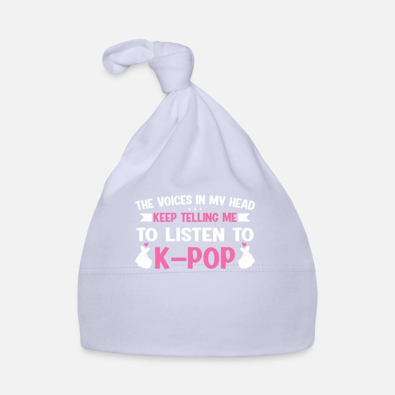 K-Pop K-Pop cadeau - Bonnet bio Bébé - ciel