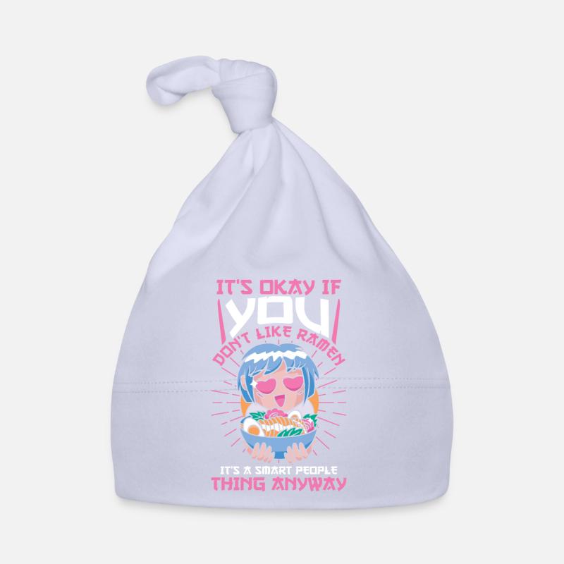 Ramen Ramen Cadeau - Bonnet bio Bébé - ciel