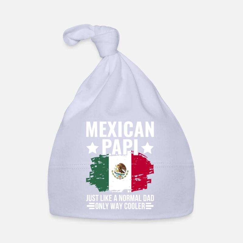 Mexikanischer Papi Dad Mexikanischer Papi Geschenk Baby Bio-Mütze