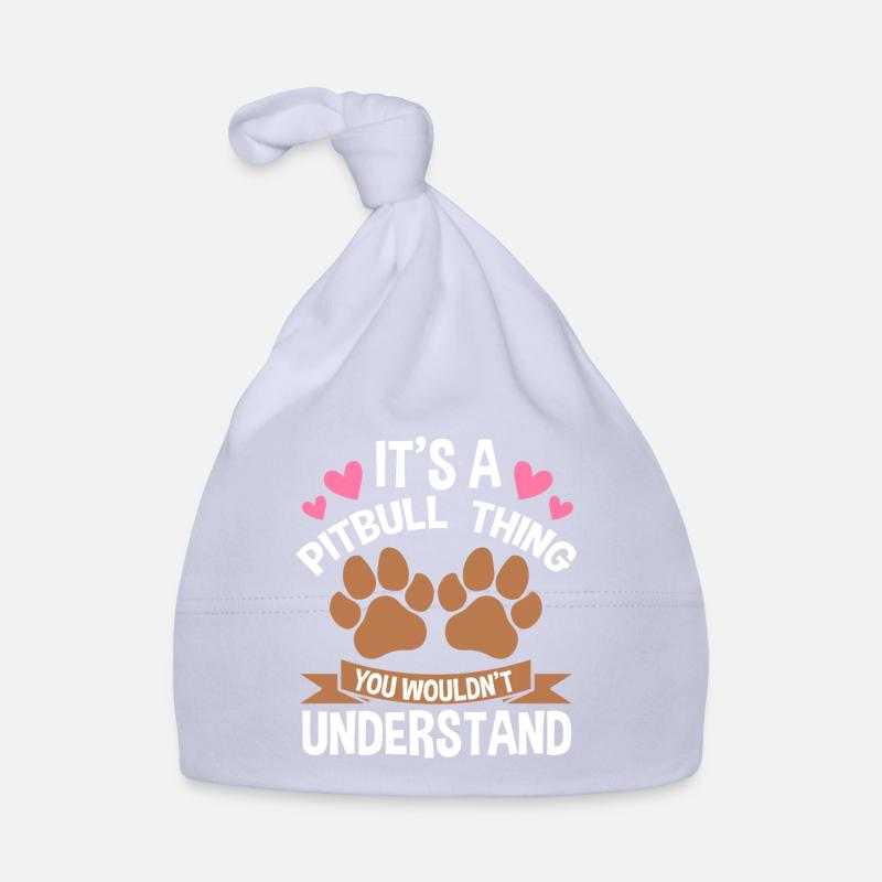 Pitbull Pitbull Hund Geschenk Baby Bio-Mütze