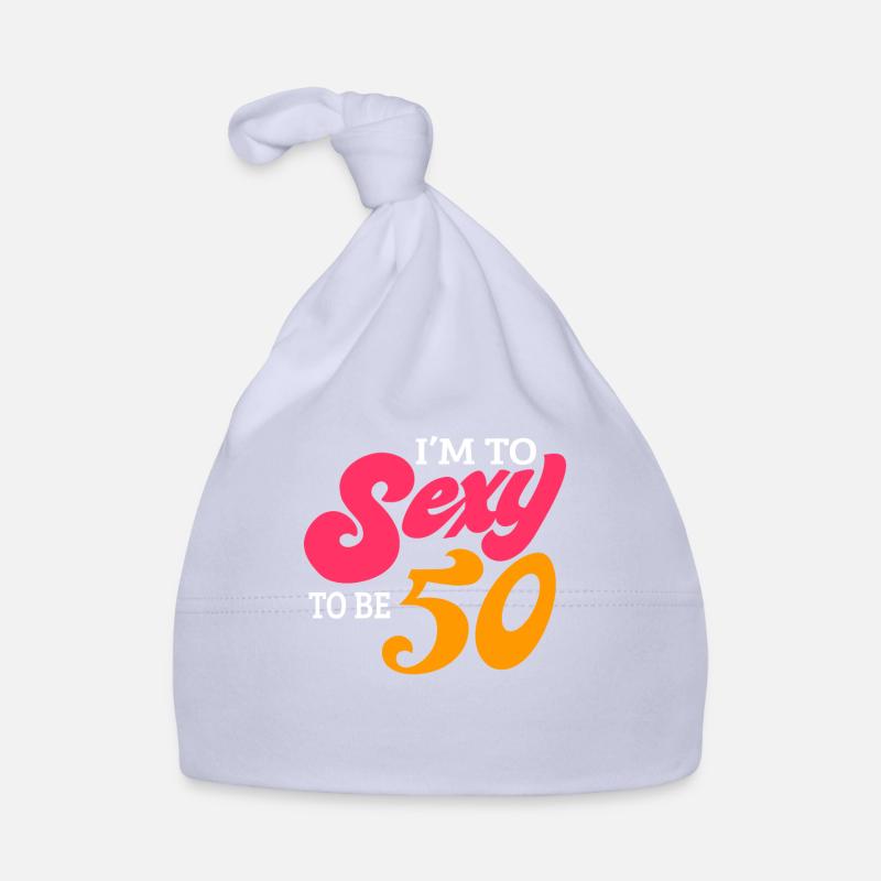 50th birthday Organic Baby Cap