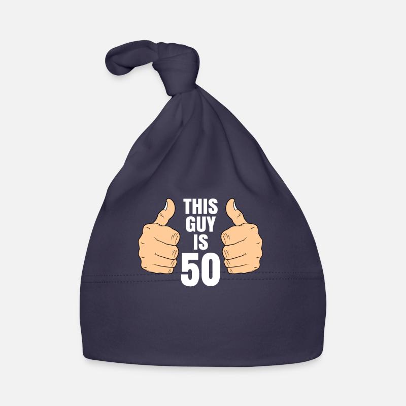 50e anniversaire Bonnet bio Bébé