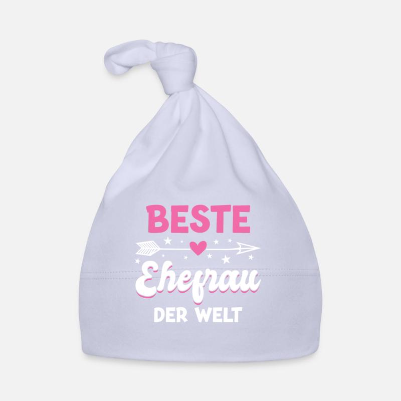 Beste Ehefrau Ehemann Ehefrau Geschenk - Baby Bio-Mütze - Sky