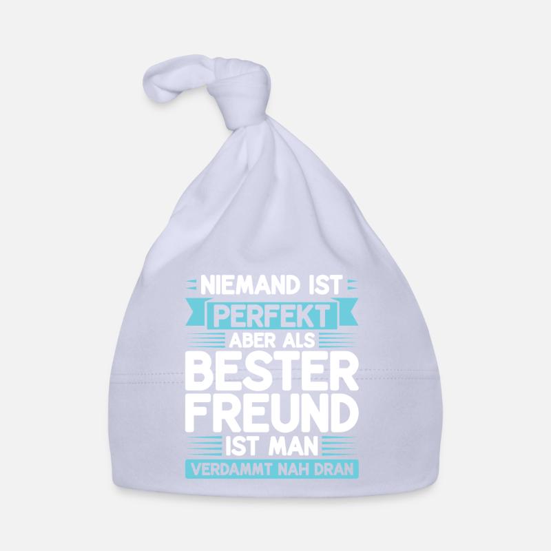 Bester Freund Freunde Geschenk Baby Bio-Mütze