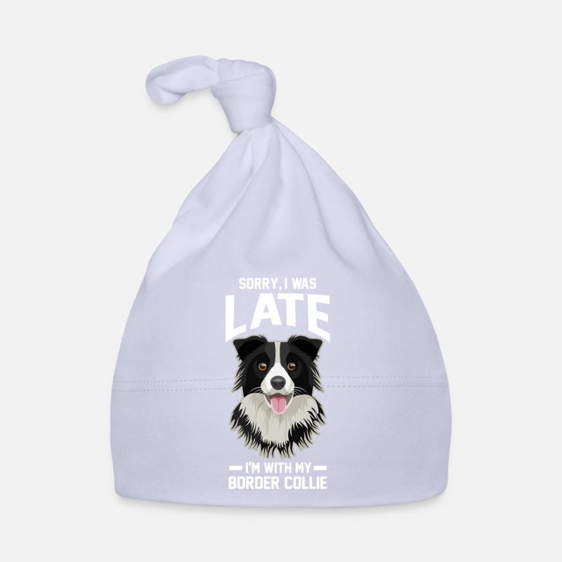 Border Collie Border Collie Geschenk Baby Bio-Mütze