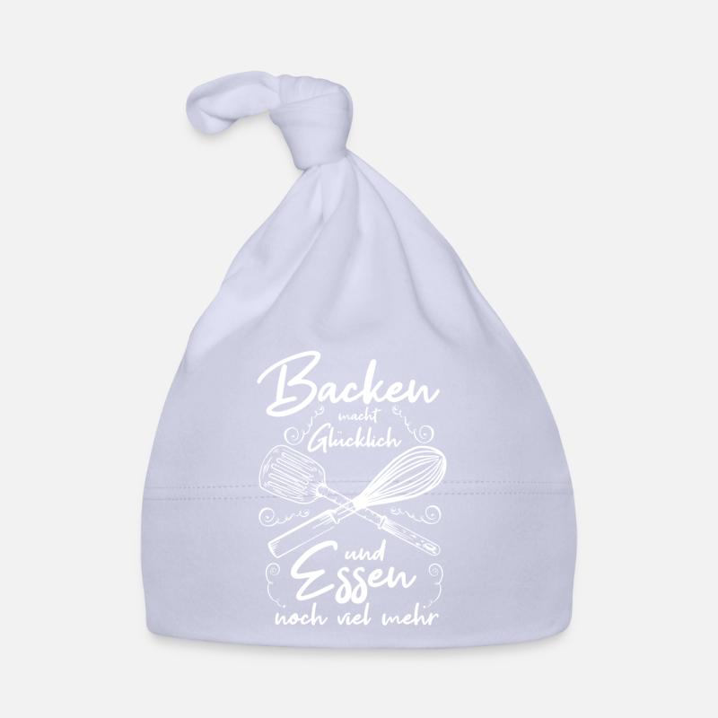 La cuisson vous rend heureux Confiseur Baker Food Bonnet bio Bébé
