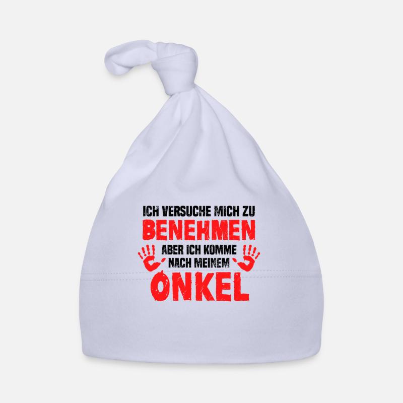 Ich versuche mich zu benehmen - Onkel Baby Bio-Mütze
