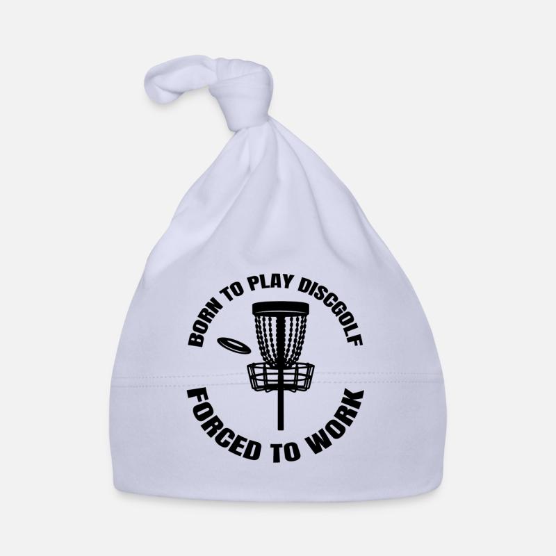 Disc Golf Disc Golfer Drôle Dire Disc Golfeur Bonnet bio Bébé