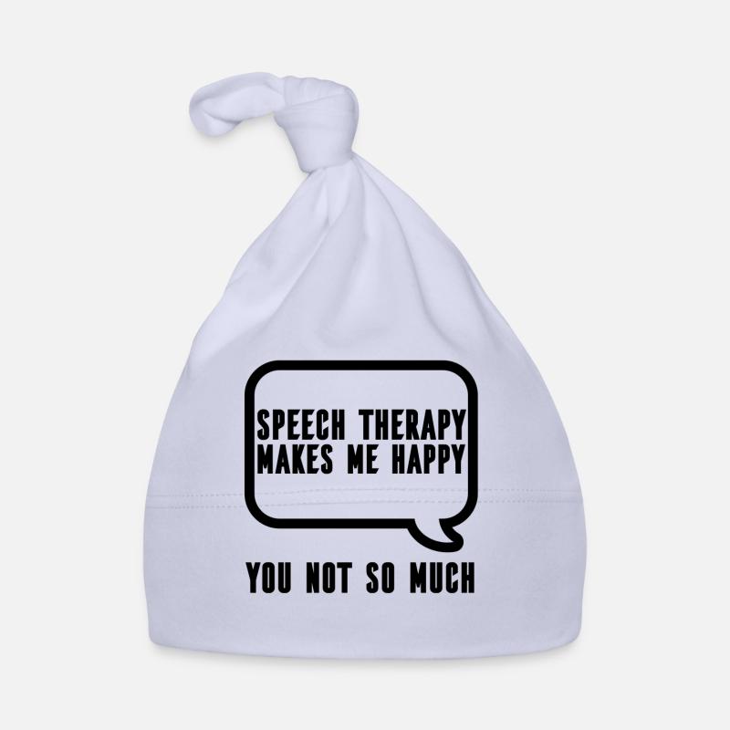 Speech Therapist Speech Therapist Speech Therapist Speech Therapy Organic Baby Cap