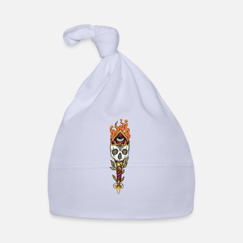 Franc-Maçon I Oeil de la Providence Loge motif Bonnet bio Bébé