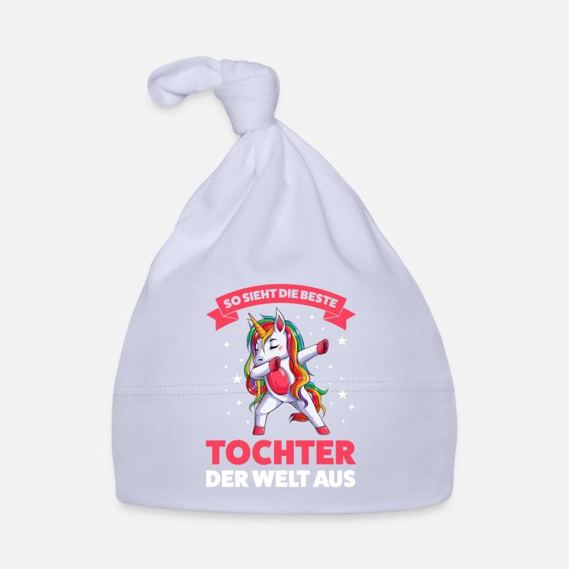 Tochter Einhorn Töchter Geschenk Baby Bio-Mütze