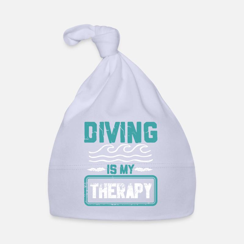 Diving therapy Organic Baby Cap