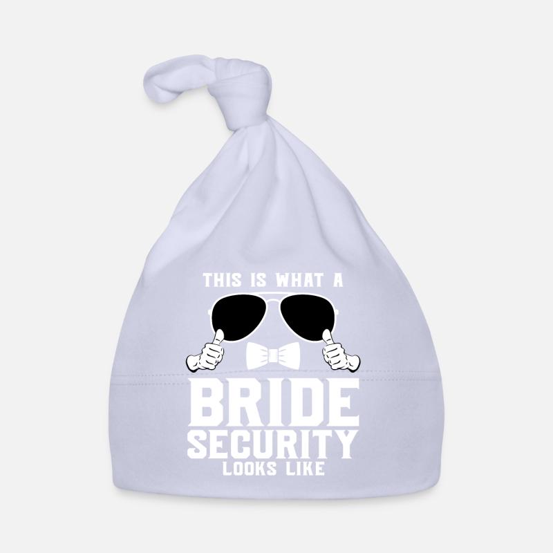 Sécurité du cadeau de mariage de mariée Bonnet bio Bébé