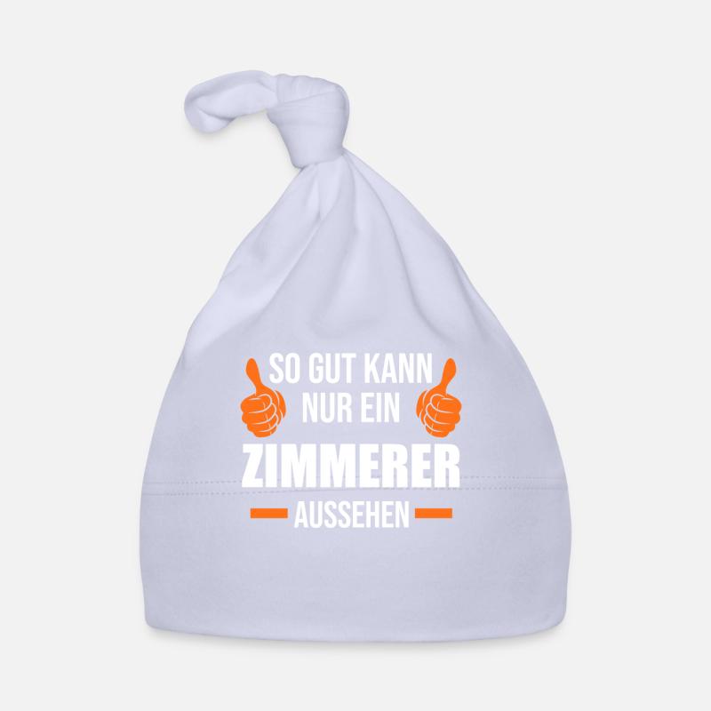 Zimmerer Beruf Zimmerei Geschenk Baby Bio-Mütze