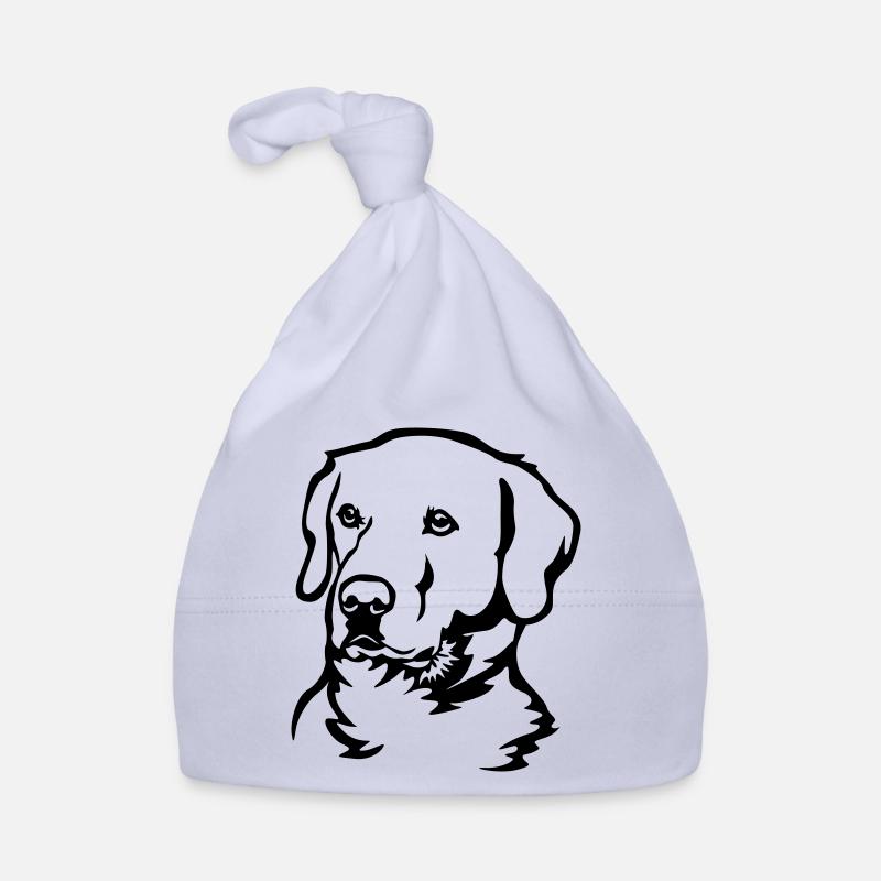 Labrador Head Organic Baby Cap