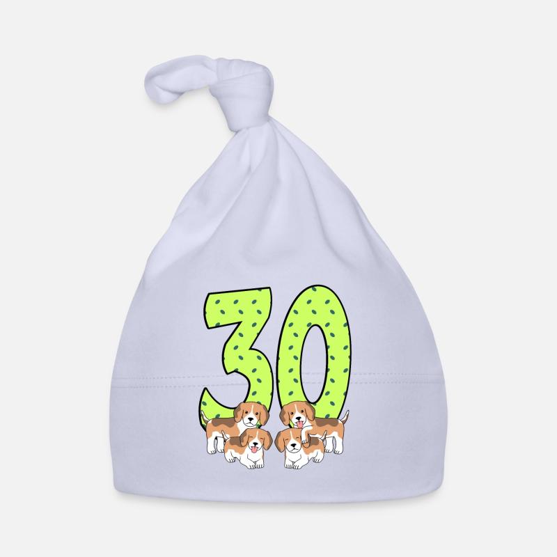 30th birthday Organic Baby Cap