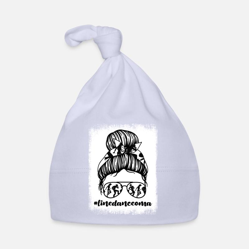 Linedance Oma Großmutter Geschenk Baby Bio-Mütze