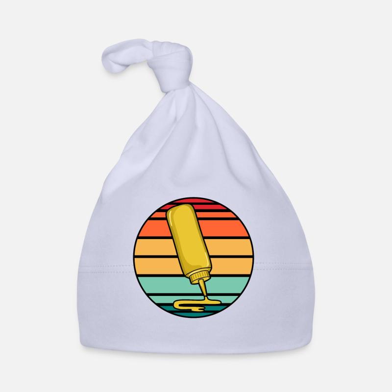 Essen Sie Senf sauce squeeze geschenk Baby Bio-Mütze