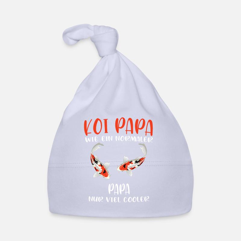 Kois Papa Koi Flüsterer Geschenk Baby Bio-Mütze