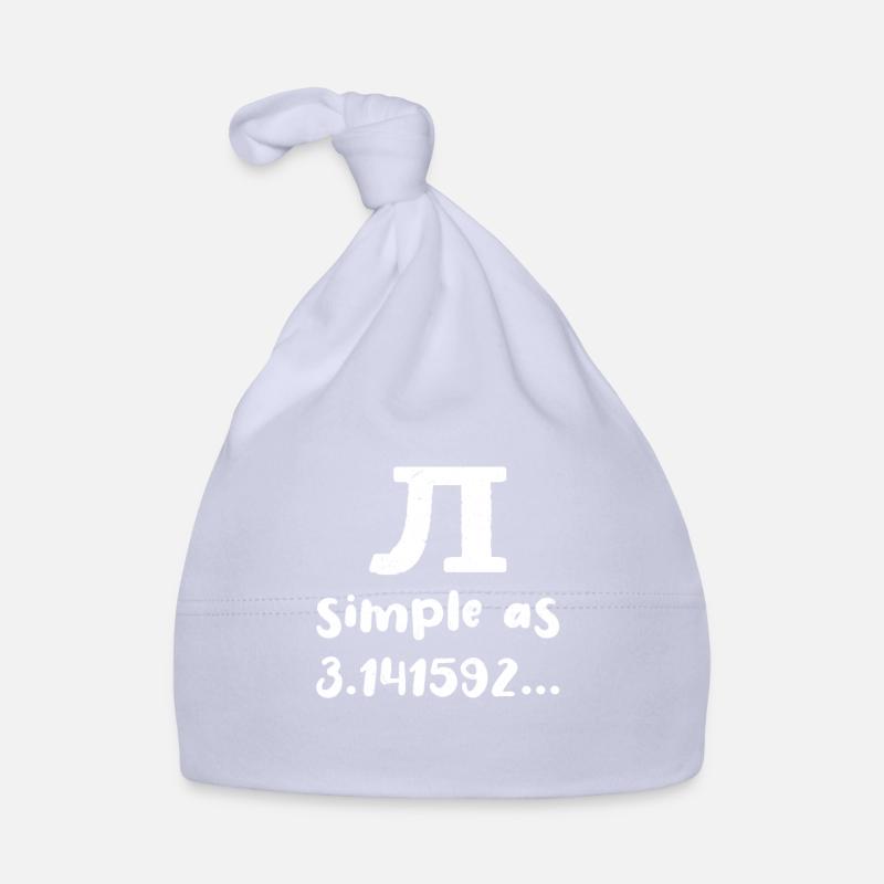 Pi Tag Math Mathématiques Humour Jeu de mots Bonnet bio Bébé