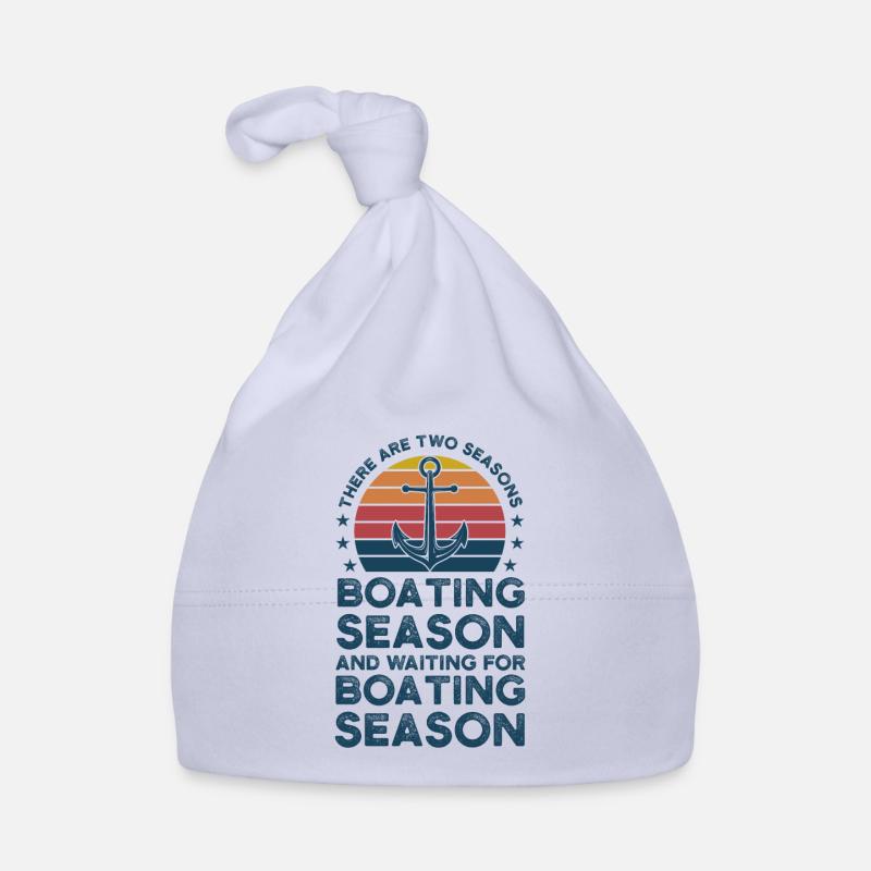 Captain Captains Boating Gift Organic Baby Cap