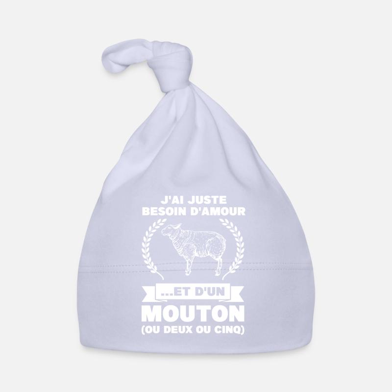 Schaf Schaf Tier Geschenk Baby Bio-Mütze