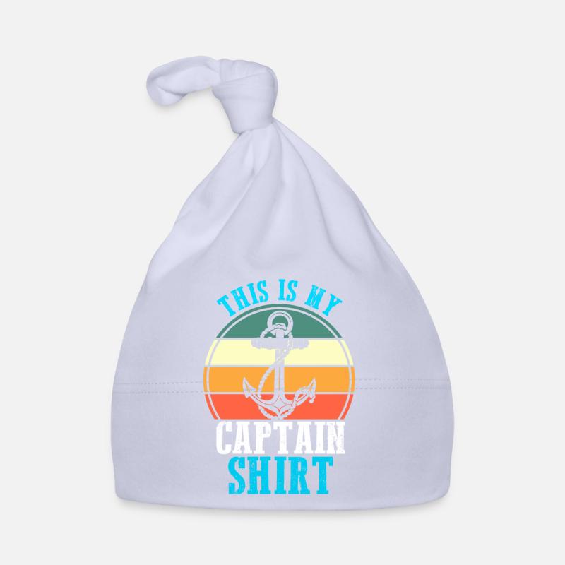 Captain Boat Captains Gift Organic Baby Cap