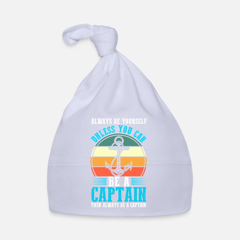 Captain Boat Captains Gift Organic Baby Cap