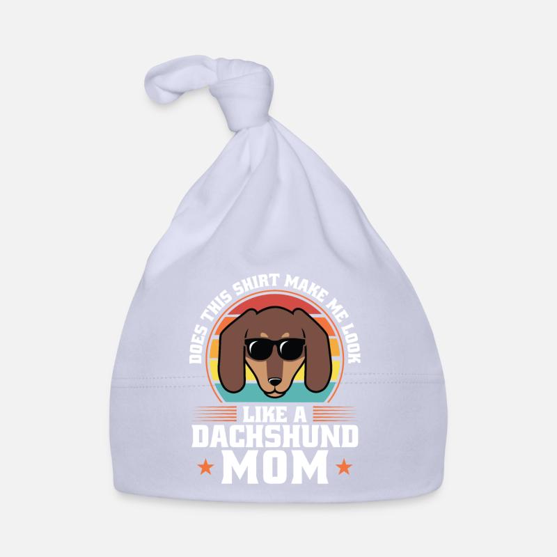 dackel Mama Dackel Haustiere Mutter Geschenk Baby Bio-Mütze