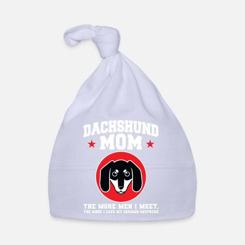 dackel Mama Dackel Haustiere Mutter Geschenk Baby Bio-Mütze