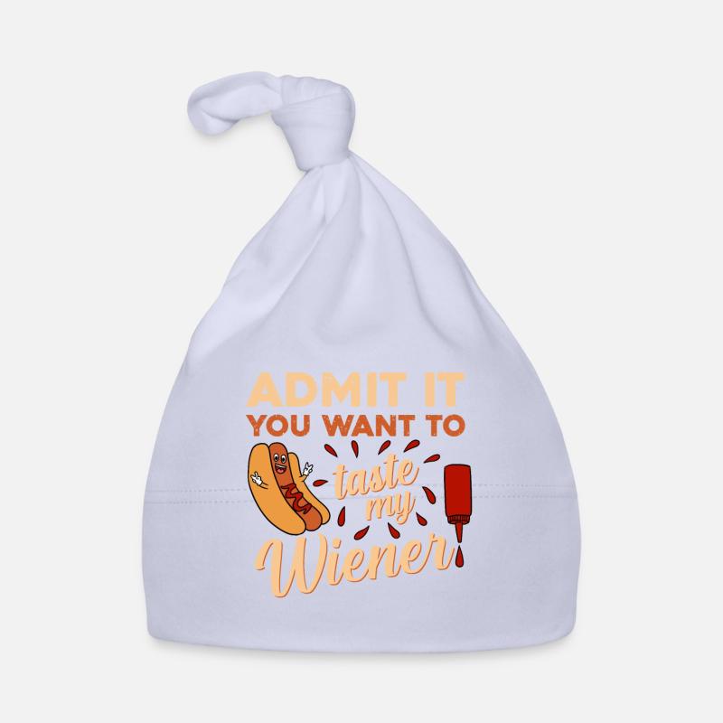 Try My Weiner Ketchup gift Organic Baby Cap