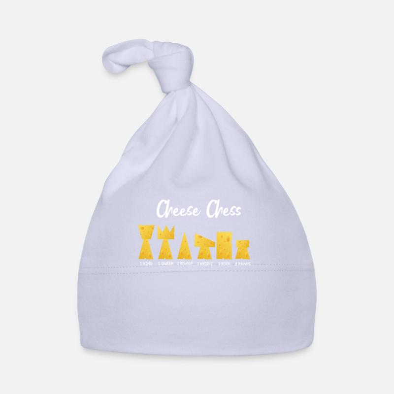 Cheese Chess Chess Pieces Cheese Chess Player Organic Baby Cap