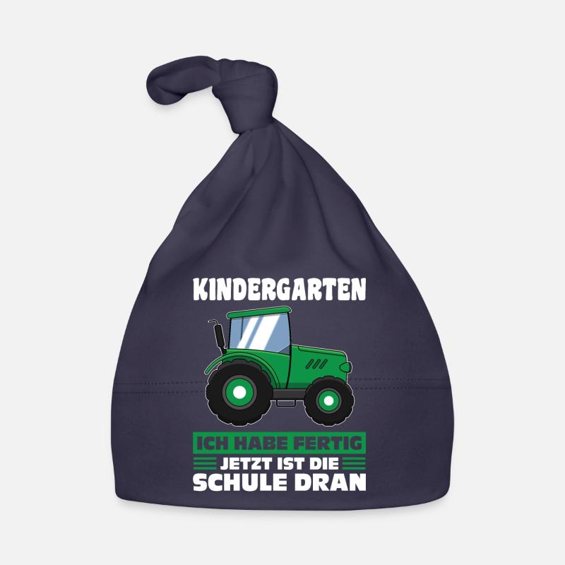 Kindergarten Traktor Kindergarten Abschluss Baby Bio-Mütze
