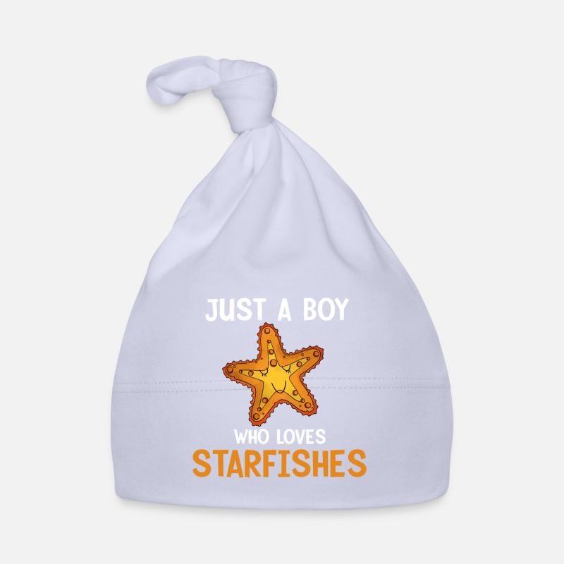 Seestern Baby Bio-Mütze