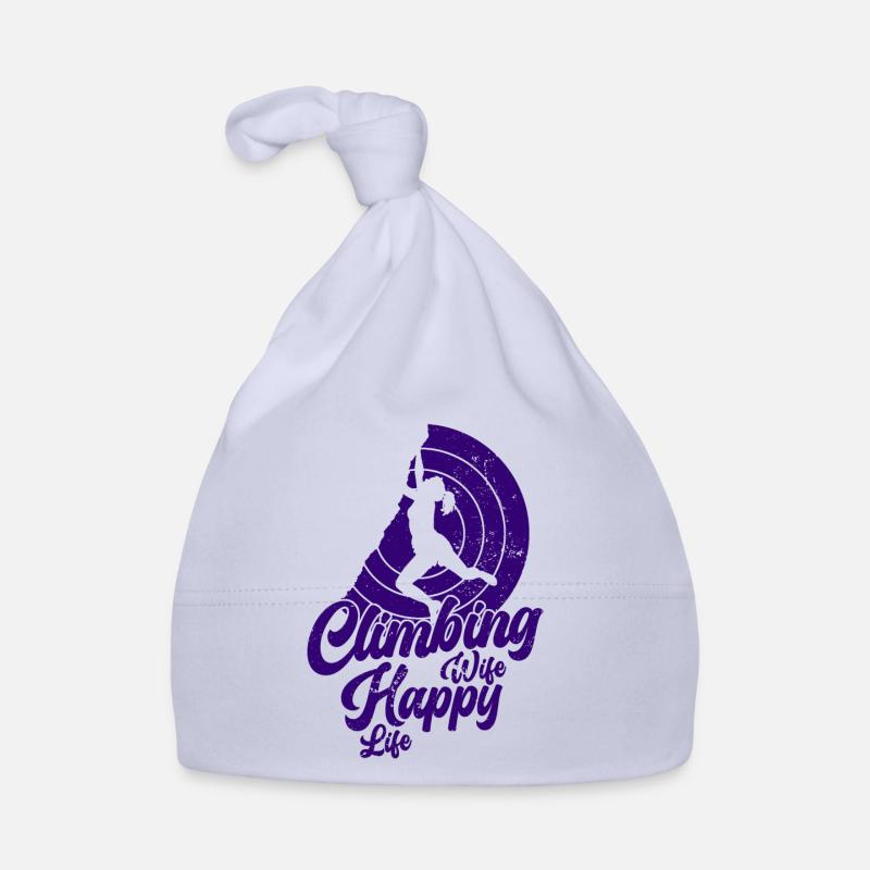 Climbing Climbing Climbers Bouldering Mountaineers Organic Baby Cap