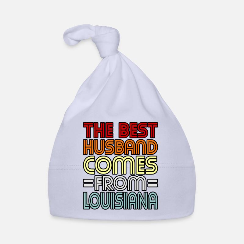Louisiana husband gift Organic Baby Cap