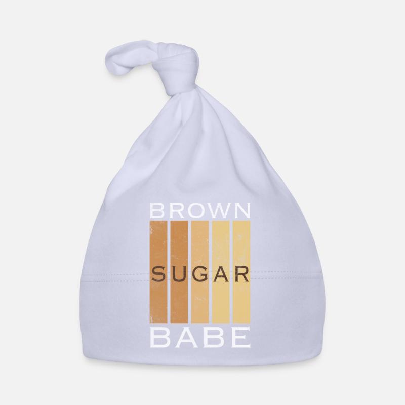 African Afro American Brown Sugar Babe Organic Baby Cap
