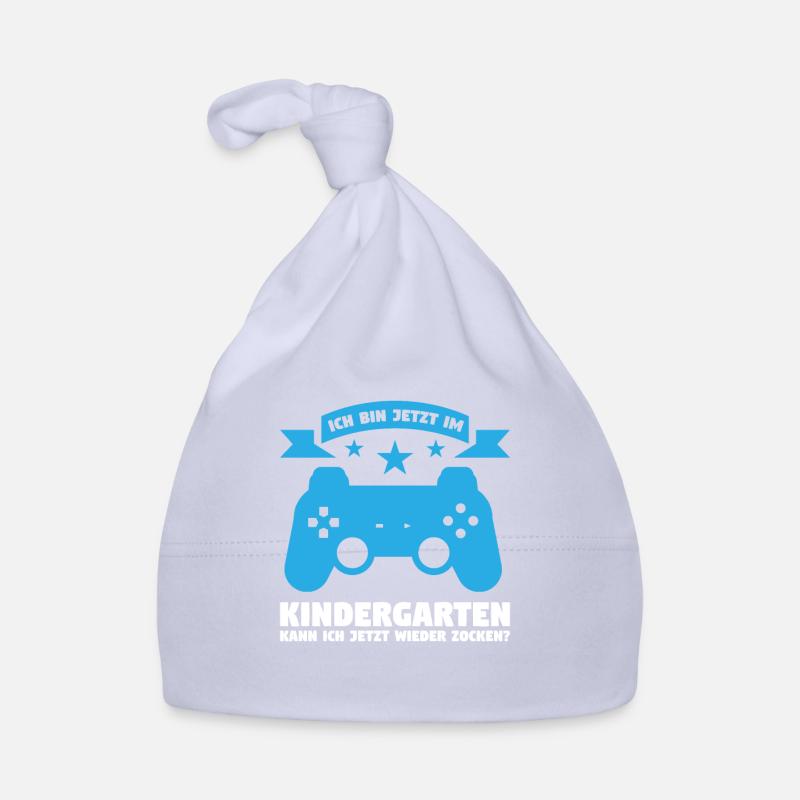 Kindergarten Gaming Kindergartenkind Geschenk Baby Bio-Mütze