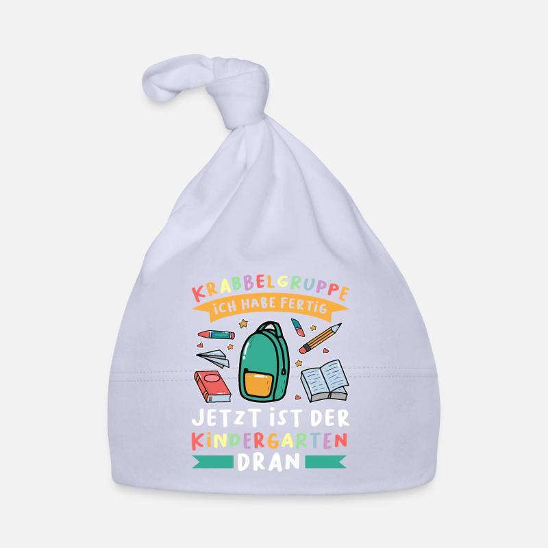 Kindergarten Anfang Kindergartenkind Geschenk Baby Bio-Mütze
