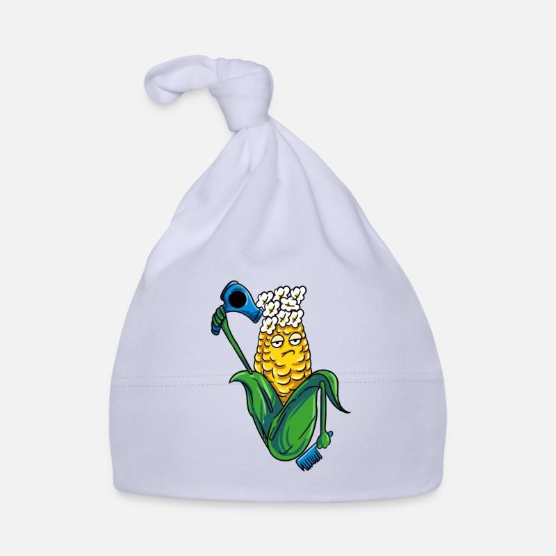 Drôle de fermier Coiffeur Corn Idée cadeau Bonnet bio Bébé