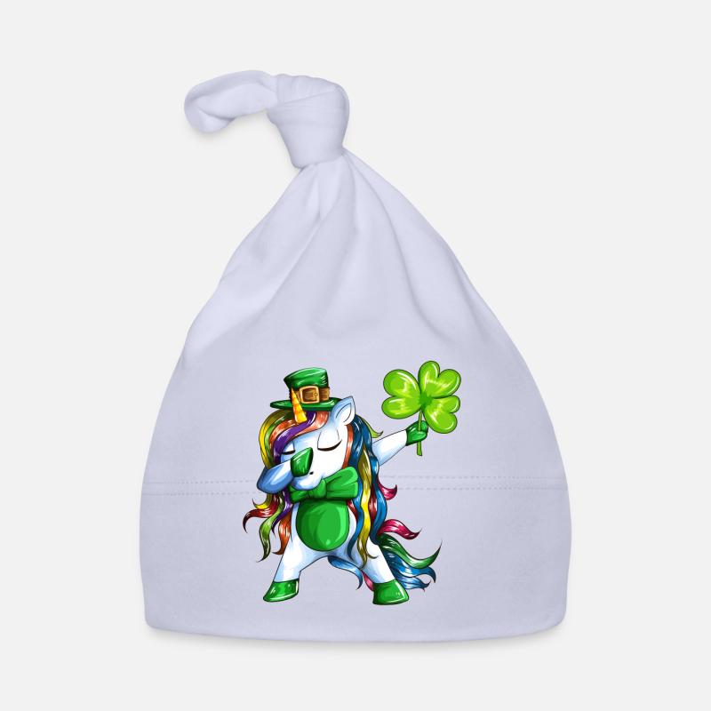 Dab à St Patrick Day Unicorn fait Dabbing Bonnet bio Bébé