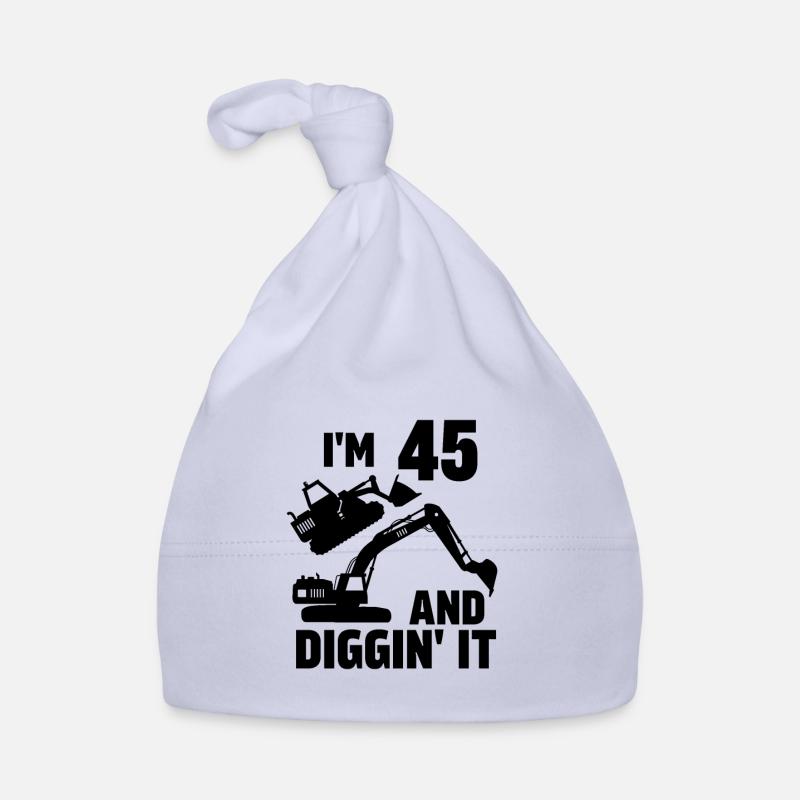 45 et Diggin' It Bonnet bio Bébé