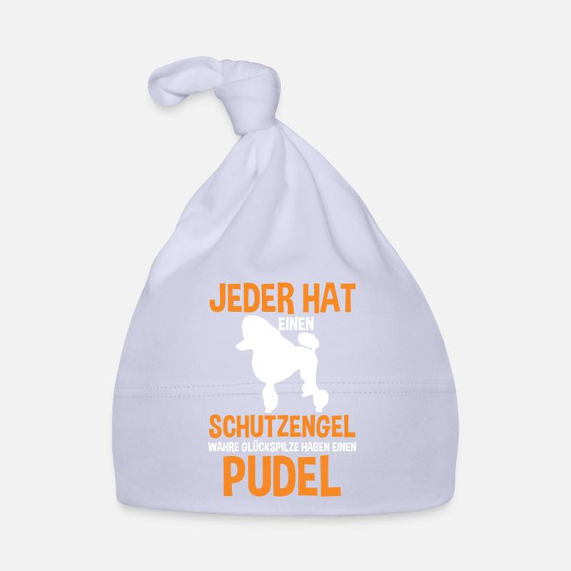 Pudel Hund Hundehalter Geschenk Baby Bio-Mütze