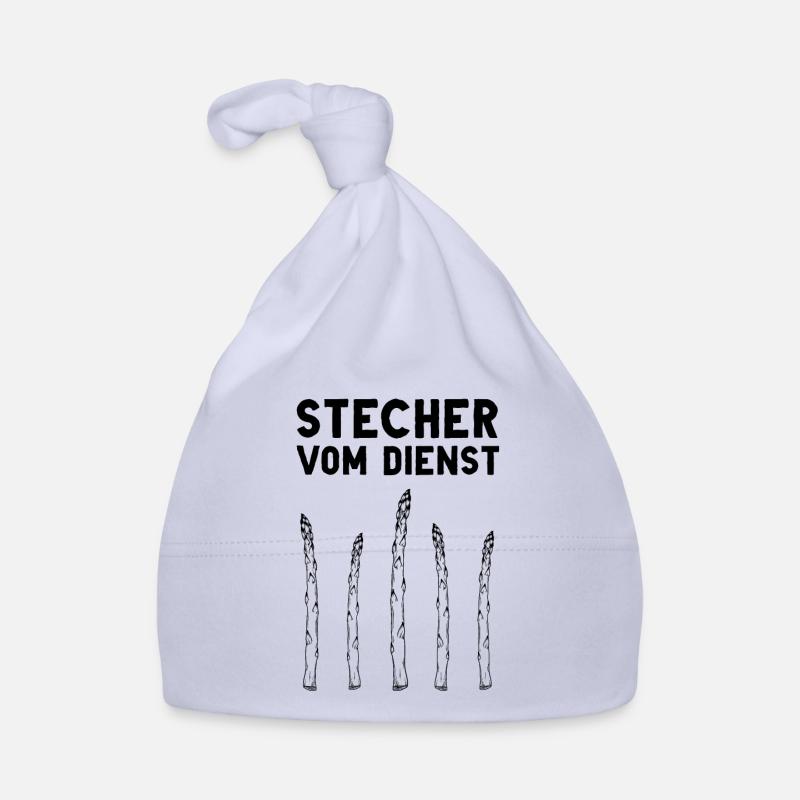 Chefstecher Spargelstecher Spargelernte Bauer Baby Bio-Mütze