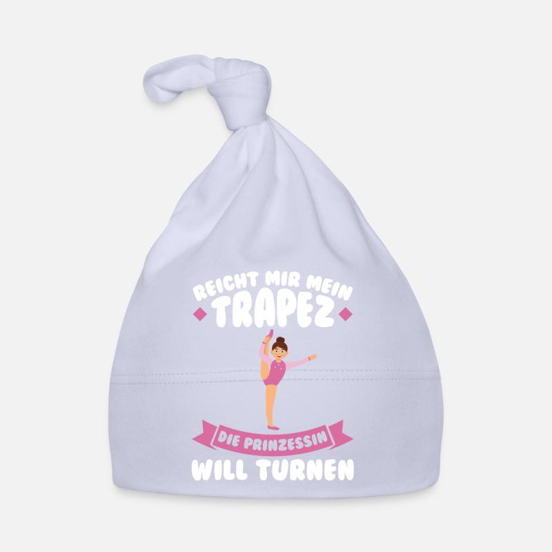 Turnen Mädchen Turnerin Geschenk Baby Bio-Mütze