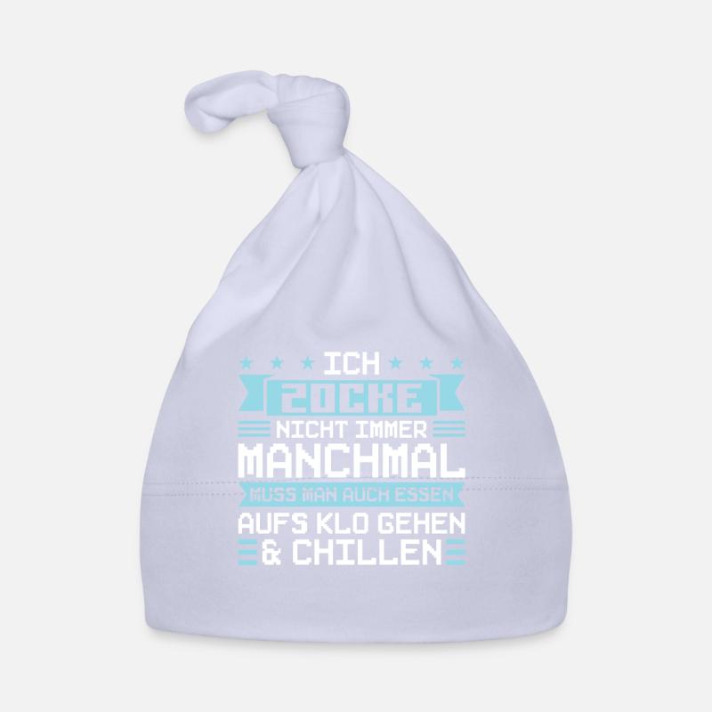 Gaming Zocken Konsole Geschenk Baby Bio-Mütze
