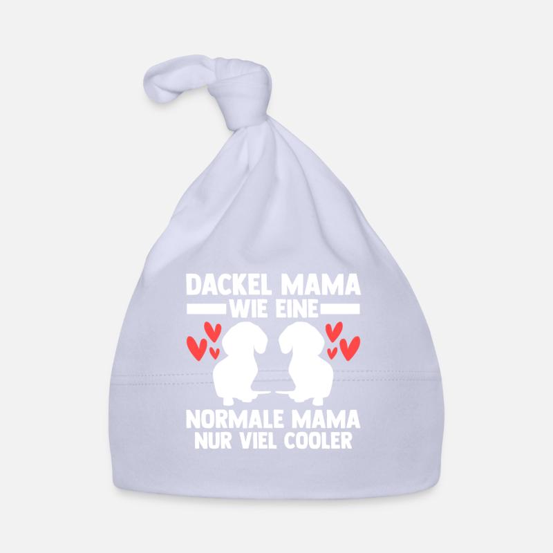 Dackel Mama Dackel Liebhaberin Geschenk Baby Bio-Mütze