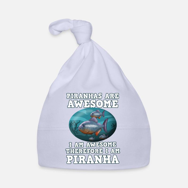 Piranha Geschenk Baby Bio-Mütze
