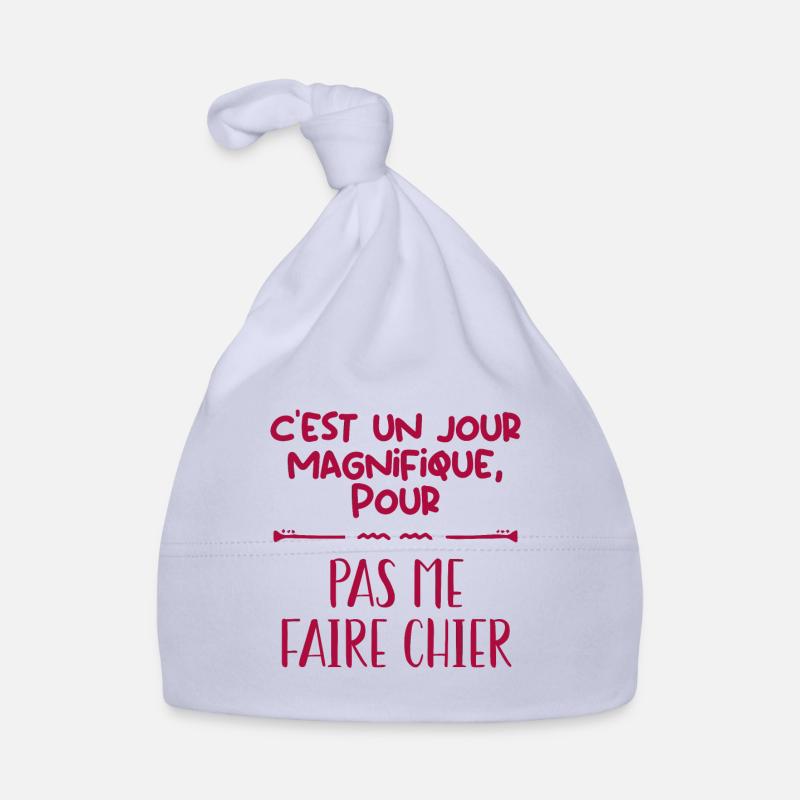 J'aime pas les gens Bonnet bio Bébé