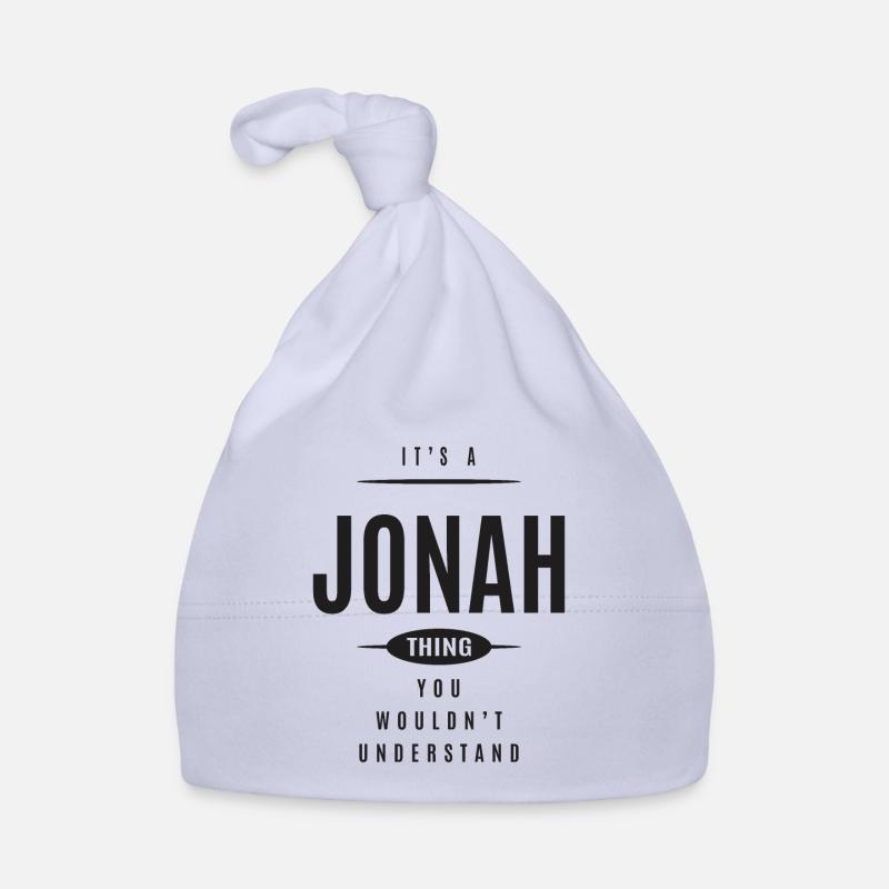 It's a Jonah Thing Personalized Name Organic Baby Cap